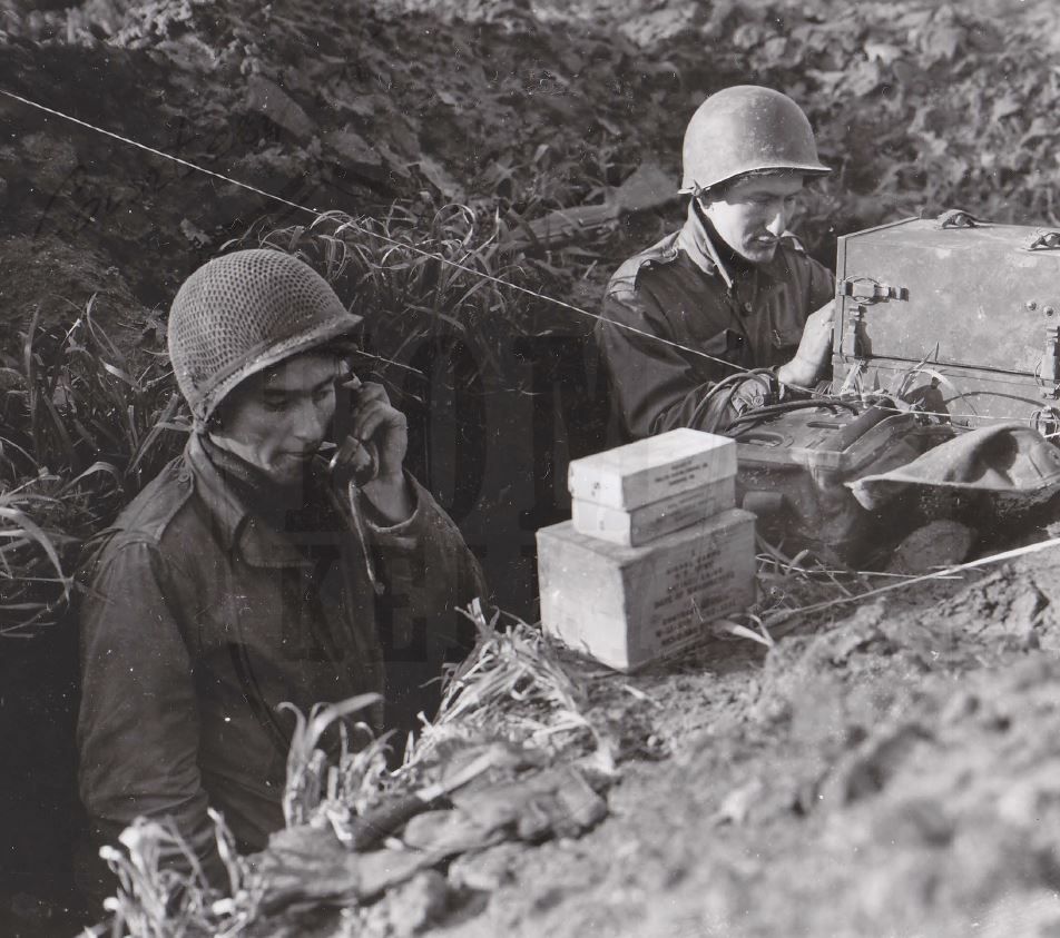 What was it like in a foxhole?